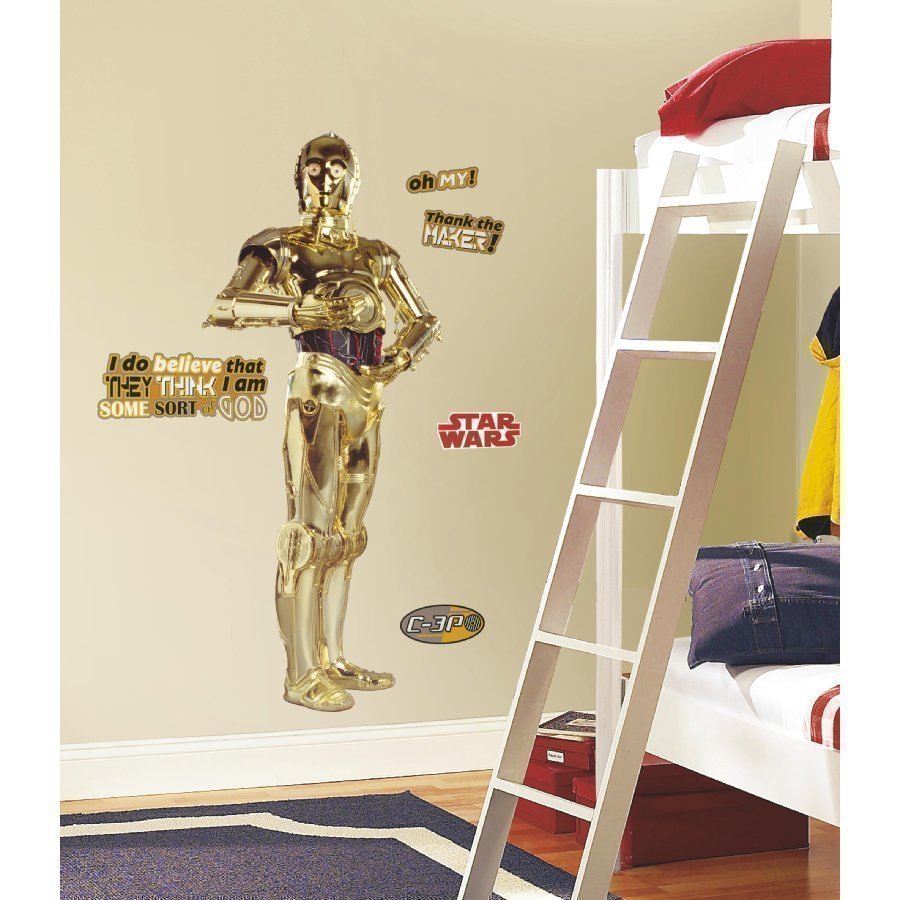 Roommates Seinätarra Star Wars C3po