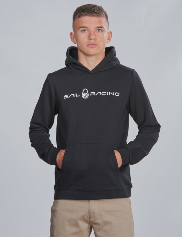 Sail Racing Jr Bowman Hood Huppari Musta