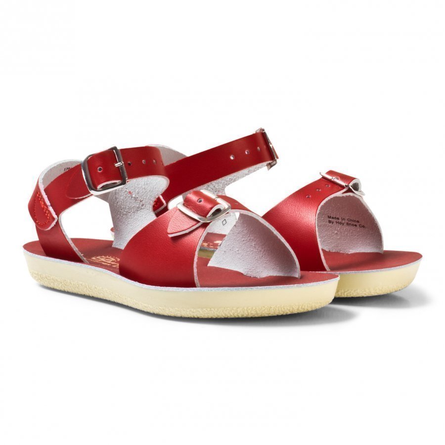 Salt-Water Sandals Surfer Sandals Red Remmisandaalit