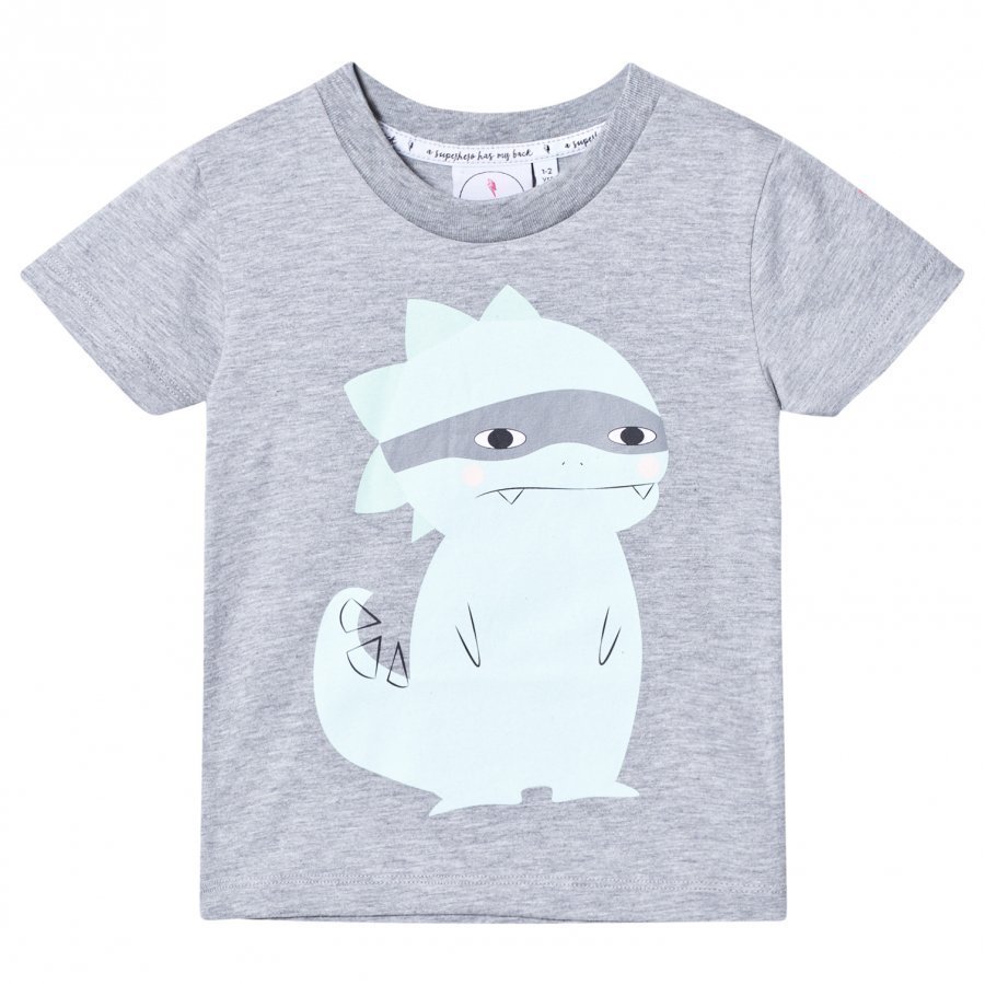 Scamp & Dude Super Marl T-Shirt Super Dino T-Paita