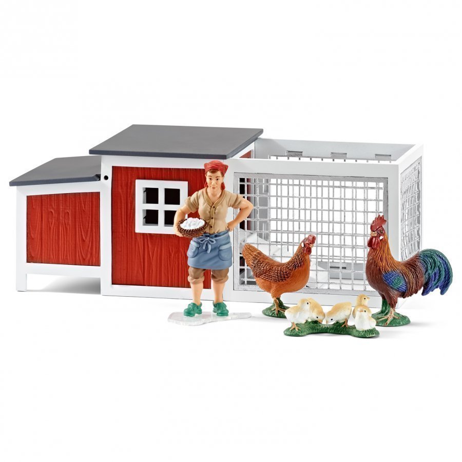 Schleich Chicken Coop Leikkisetti