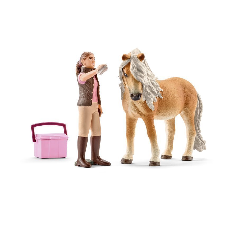 Schleich Hevosenhoitaja Ja Islanninponi Tamma 41431