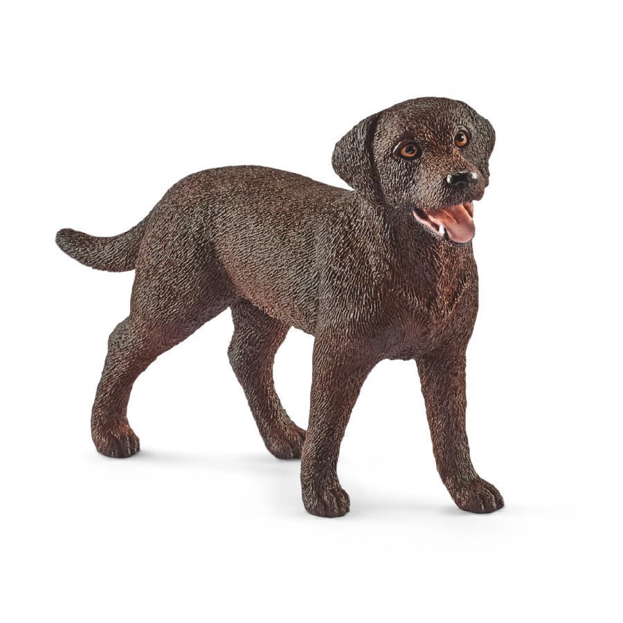 Schleich Labradorinnoutaja Naaras Tummanruskea 13834