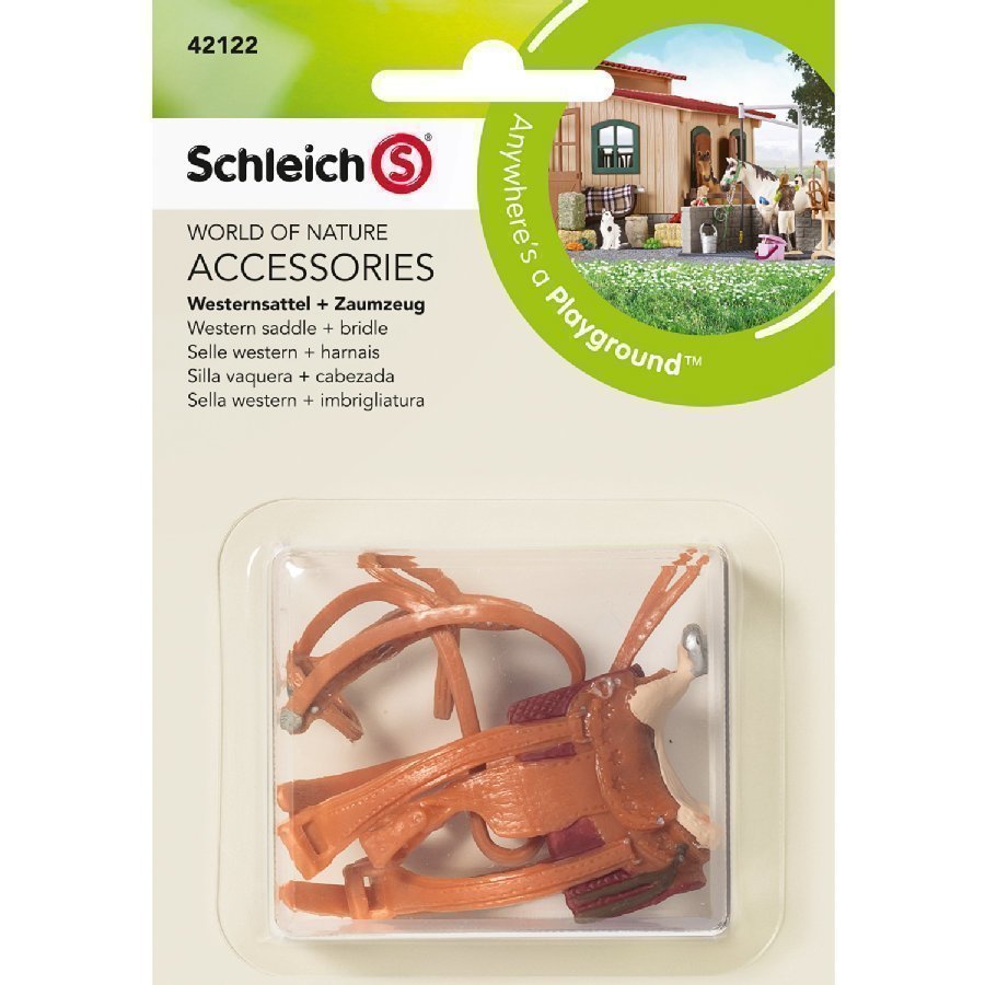 Schleich Lännensatula Ja Suitset 42122