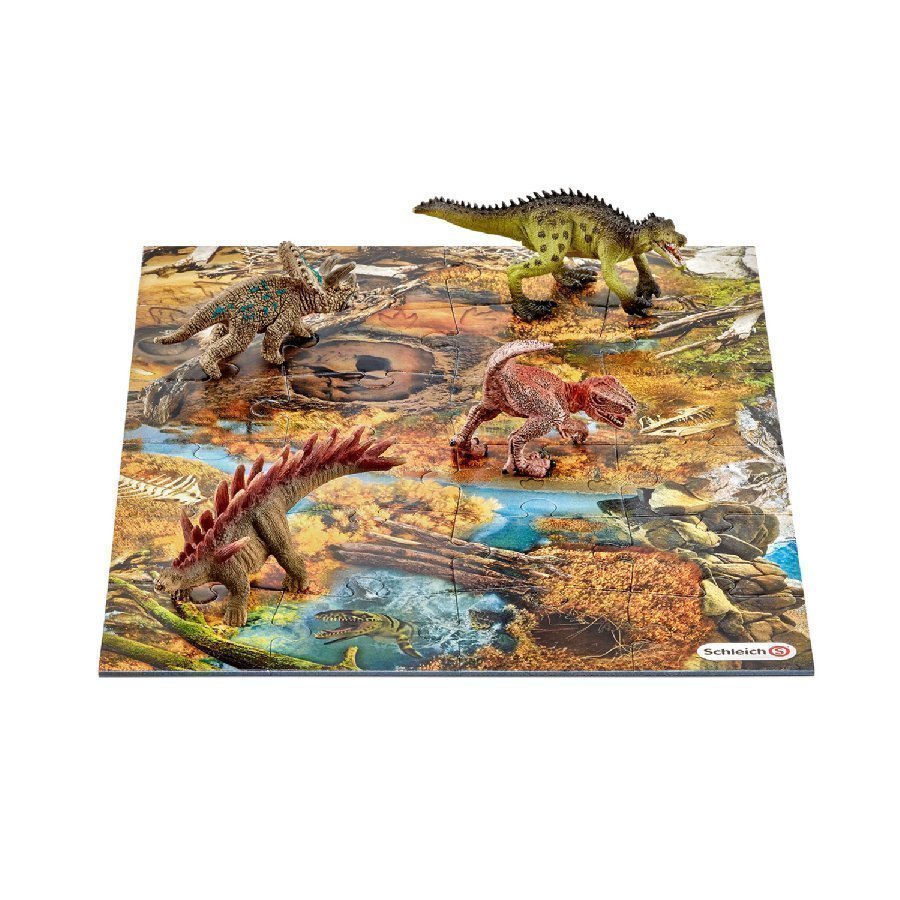 Schleich Minidinosaurukset + Palapeli Suo 42331