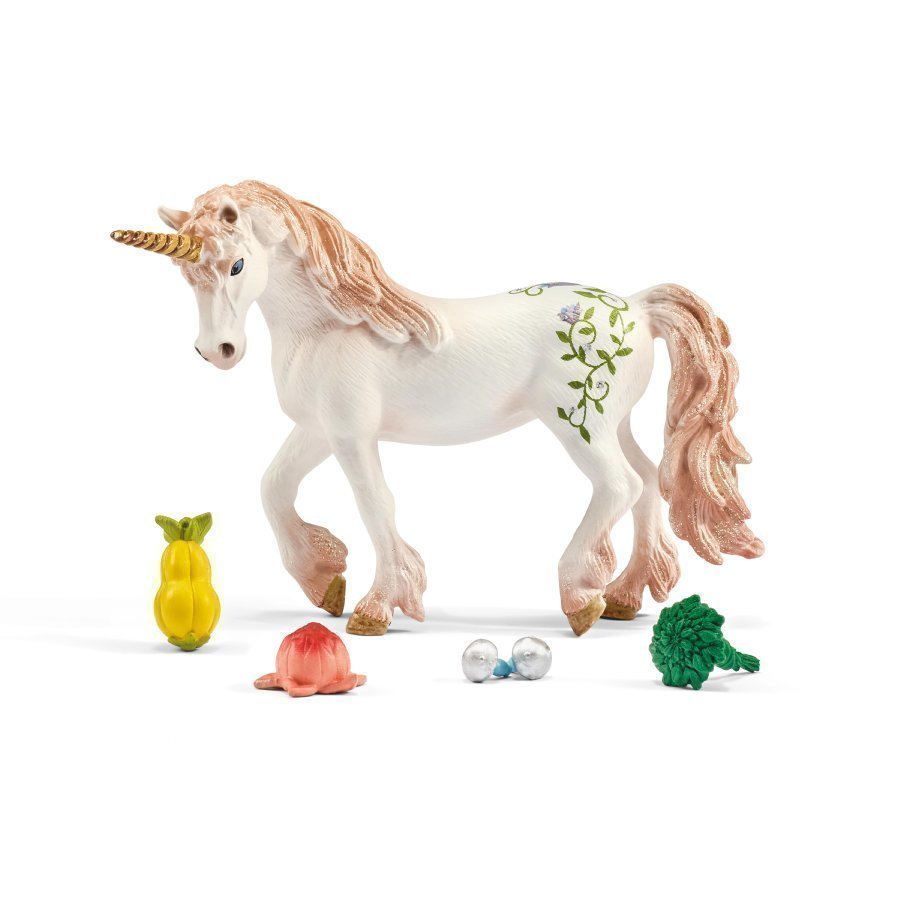 Schleich Ruokintasarja Yksisarvinen Ja Runoratsu 42141