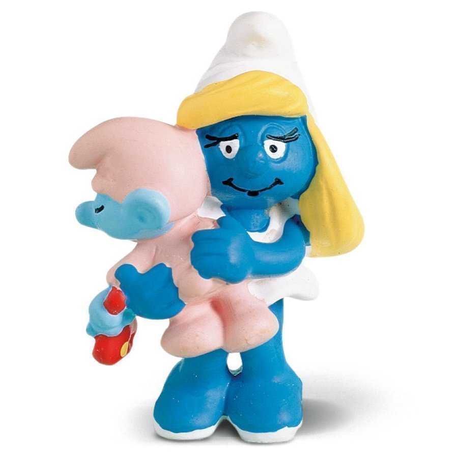 Schleich Smurffiina Vauvan Kanssa 20192