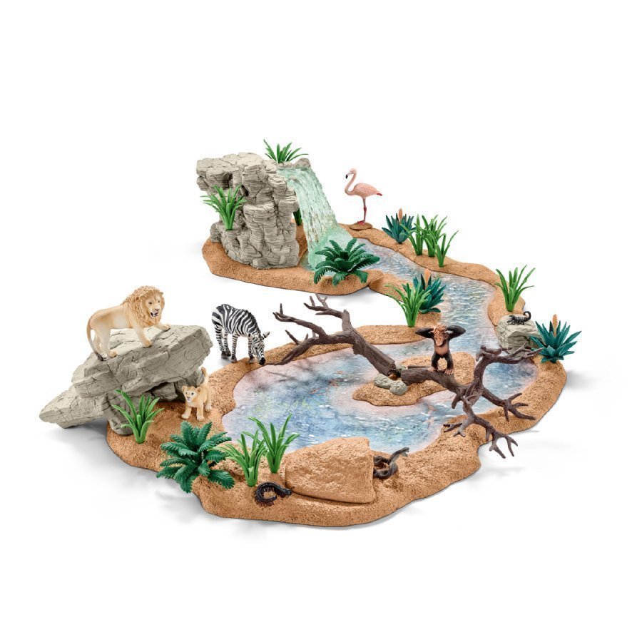 Schleich Suuri Seikkailu Juomapaikalla 42321