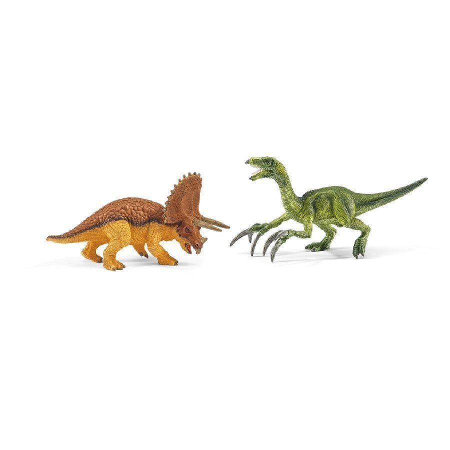 Schleich Triceratops Ja Therizinosaurus Pieni 42217