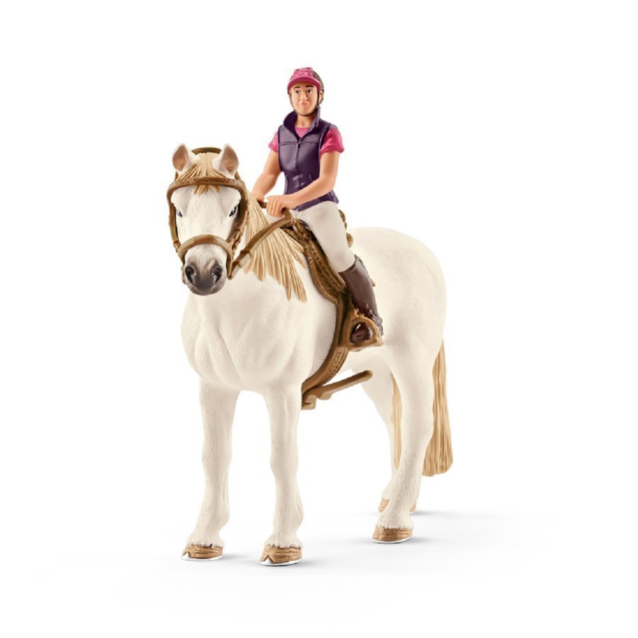 Schleich Vapaa Ajanratsastaja Ja Hevonen 42359