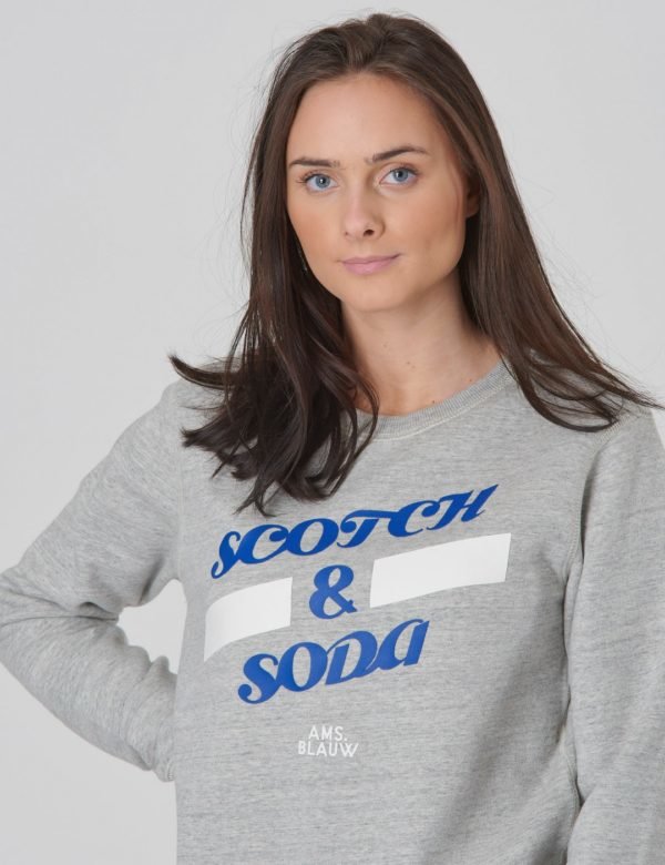 Scotch & Soda Basic Scotch & Soda Sweat Neule Harmaa