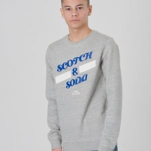 Scotch & Soda Basic Scotch & Soda Sweat Neule Harmaa