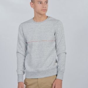 Scotch & Soda Club Nomade Basic Crewneck Neule Harmaa