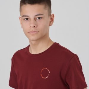 Scotch & Soda Club Nomade Print Tee T-Paita Punainen