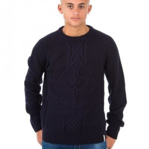 Scotch & Soda Crew Neck Pullover Neule Sininen