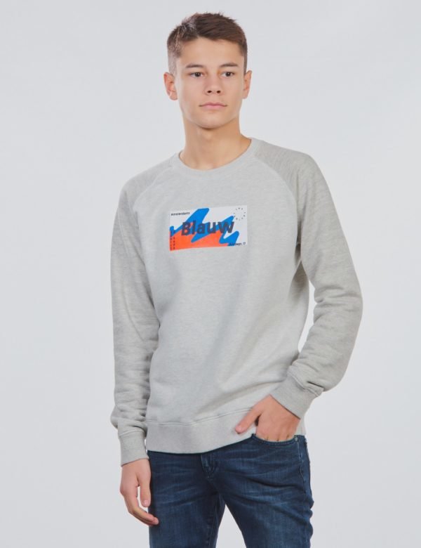 Scotch & Soda Crew Neck Sweat Neule Harmaa