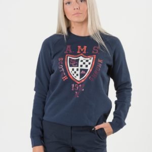 Scotch & Soda Crew Neck Sweat Neule Sininen