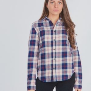 Scotch & Soda Easy Shirt In Flannel Kauluspaita Kirjava