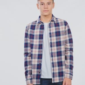 Scotch & Soda Easy Shirt In Flannel Kauluspaita Kirjava