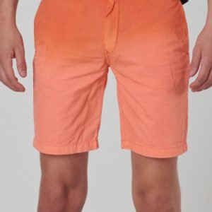 Scotch & Soda Lightweight Chino Shorts With Washing Shortsit Oranssi