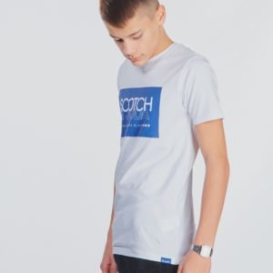 Scotch & Soda Scotch & Soda Short Sleeve Tee T-Paita Valkoinen