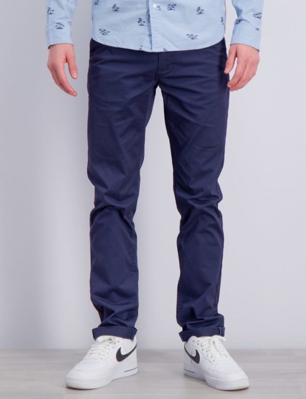 Scotch & Soda Slim Fit  Chino Housut Sininen