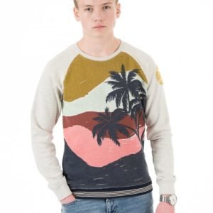 Scotch & Soda 'Special Edition' Crew Neck Sweat With Sporty Ribs Neule Kirjava