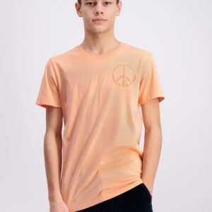 Scotch & Soda Tee T-Paita Oranssi