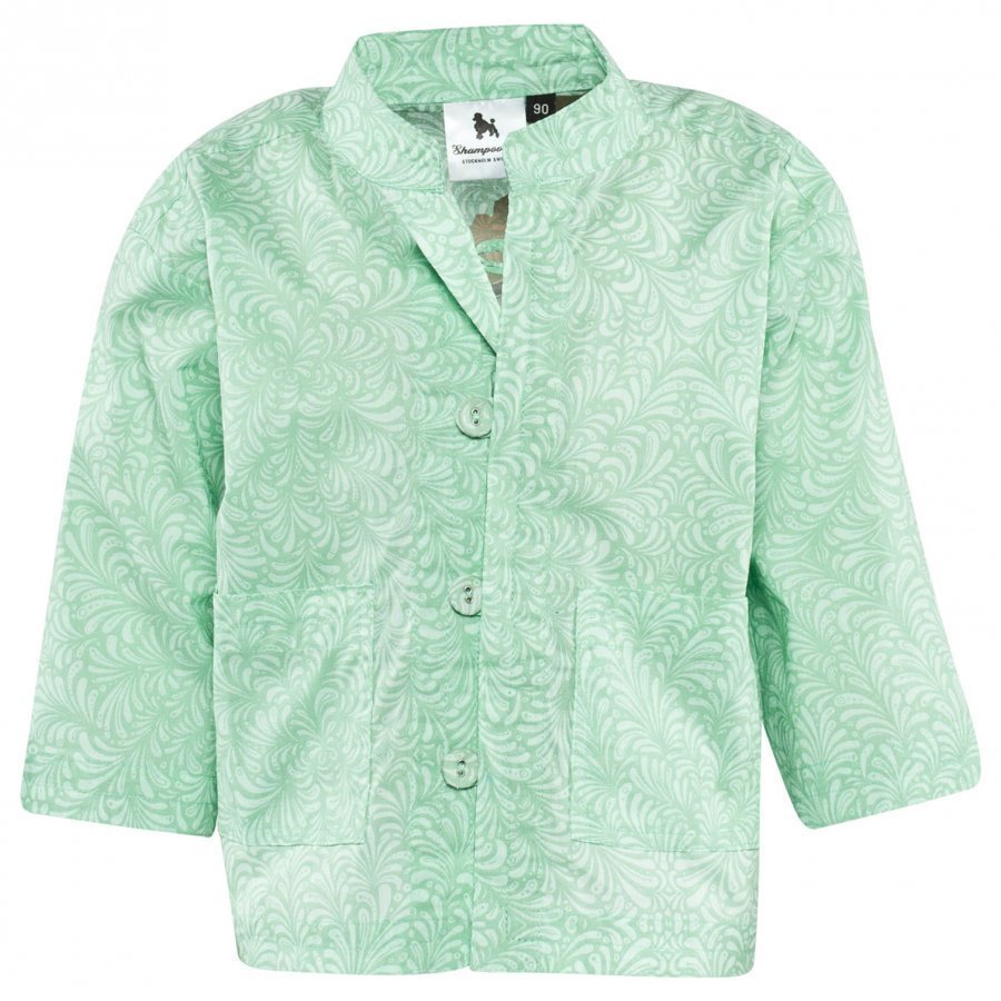 Shampoodle Holiday Shirt Jacket Misty Jade Talvitakki