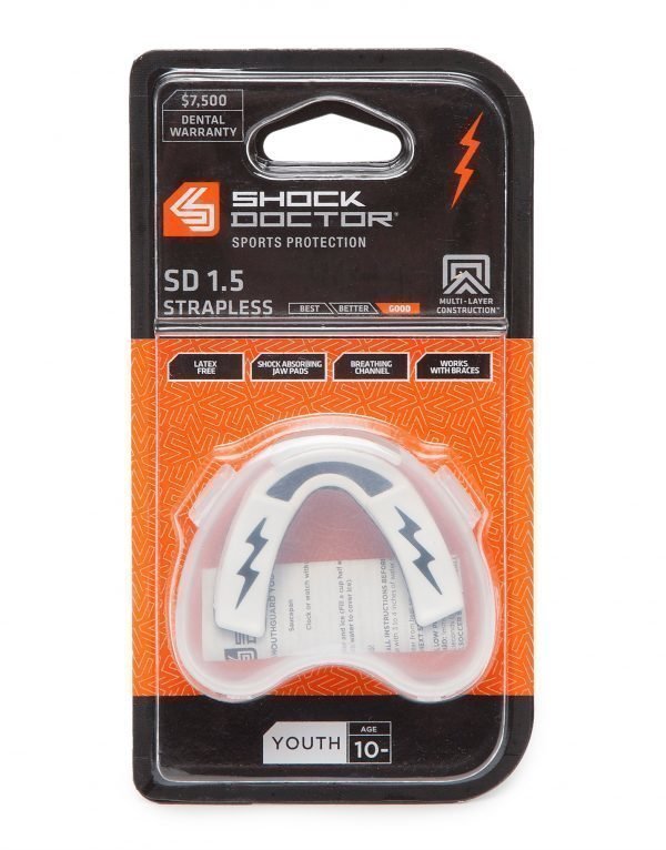 Shock Doctor Mouthguard Valkoinen