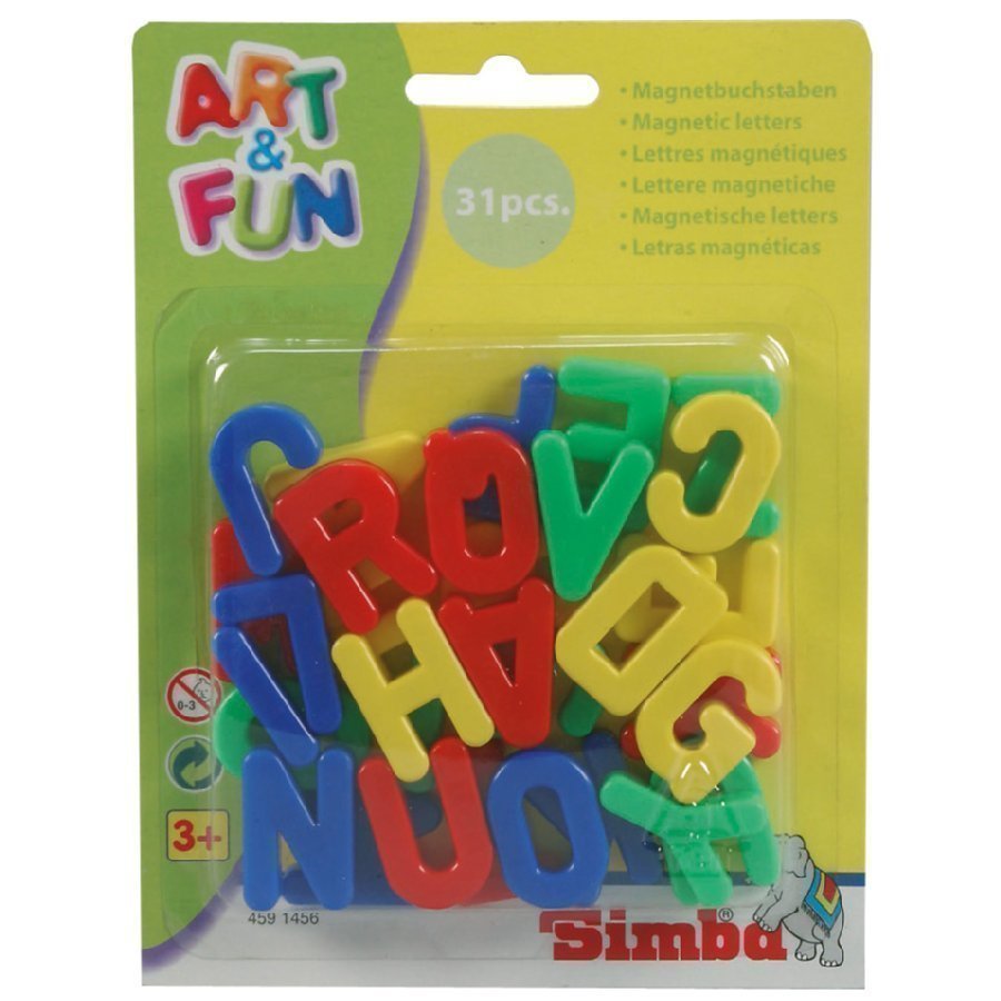 Simba Art & Fun Isot Magneettikirjaimet