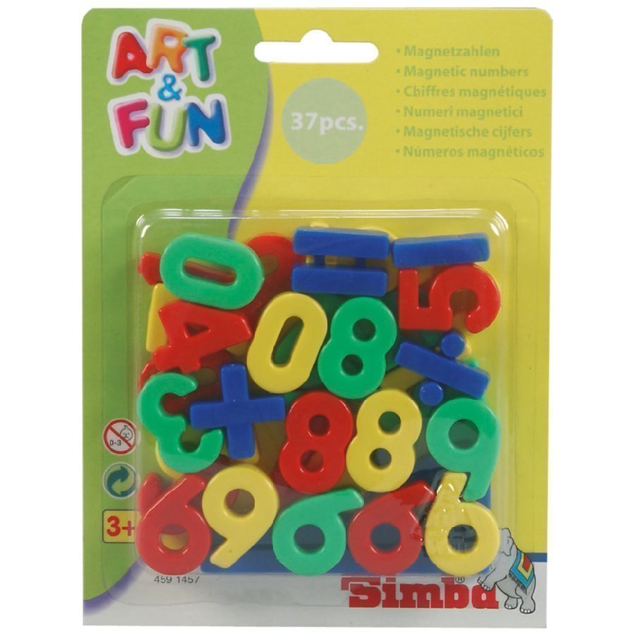 Simba Art & Fun Magneettinumerot Ja Merkkejä