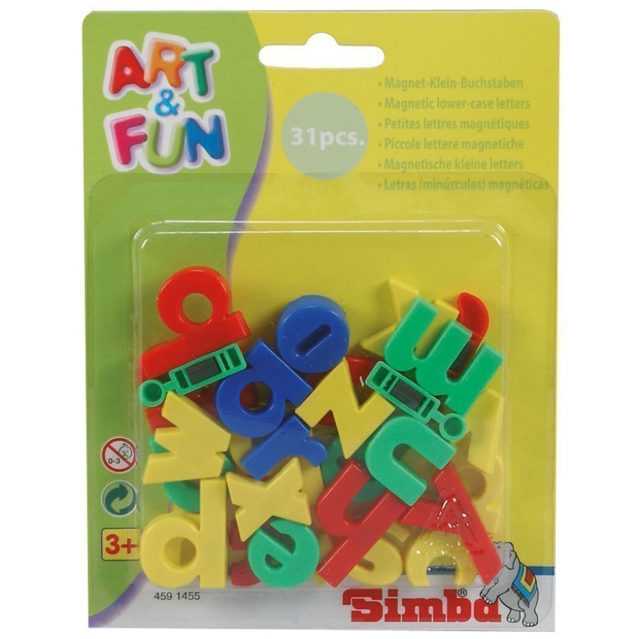 Simba Art & Fun Pienet Magneettikirjaimet