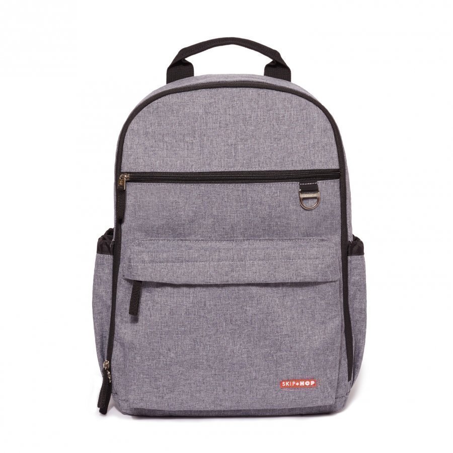 Skip Hop Duo Diaper Backpack Heather Grey Hoitolaukku