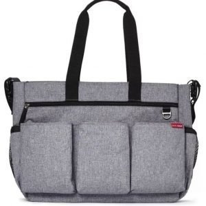 Skip Hop Hoitolaukku Duo Double Signature Heather Grey