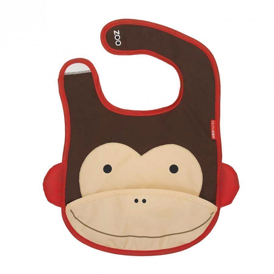 Skip Hop Zoo Bib Monkey Ruokalappu