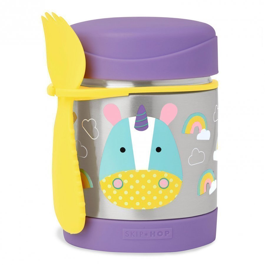 Skip Hop Zoo Insulated Food Jar Unicorn Lounasrasia