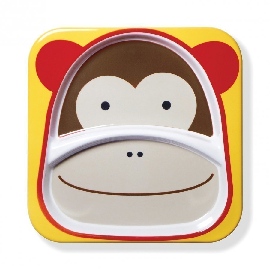 Skip Hop Zoo Plate Monkey Ruokailusetti