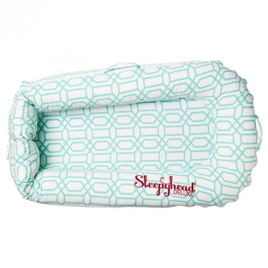 Sleepyhead Deluxe Pod 0-8m Minty Trellis Unipesä