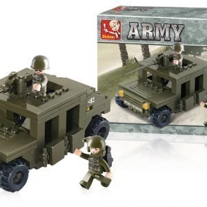 Sluban Armoured Vehicle Sluban Army Sarjan Rakennuspalikat 107779