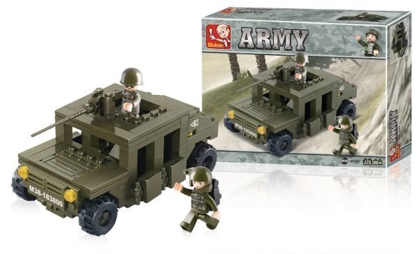 Sluban Armoured Vehicle Sluban Army Sarjan Rakennuspalikat 107779