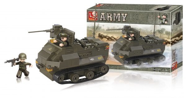 Sluban Armoured Vehicle Sluban Army Sarjan Rakennuspalikat 107780