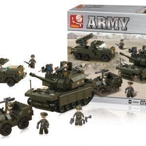 Sluban Army Set Sluban Army Sarjan Rakennuspalikat