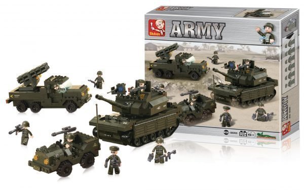 Sluban Army Set Sluban Army Sarjan Rakennuspalikat