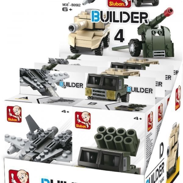 Sluban Army Sluban Builder Sarjan Rakennuspalikat