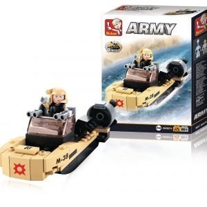 Sluban Assault Boat Sluban Army Sarjan Rakennuspalikat