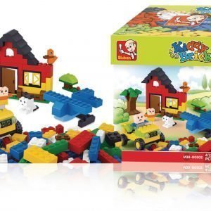 Sluban Basic Building Bricks Girls 415 Pcs Sluban Kiddy Bricks Sarjan Rakennuspalikat