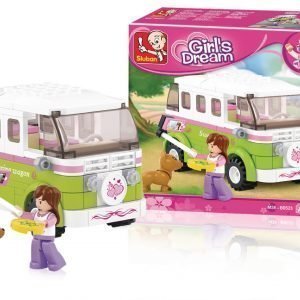 Sluban Camper Van Sluban Girls Dream Sarjan Rakennuspalikat