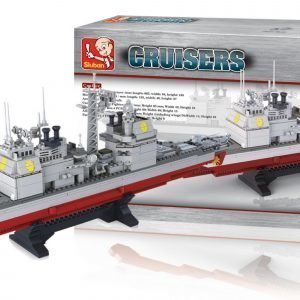 Sluban Cruiser Sluban Aircraft Carrier Sarjan Rakennuspalikat