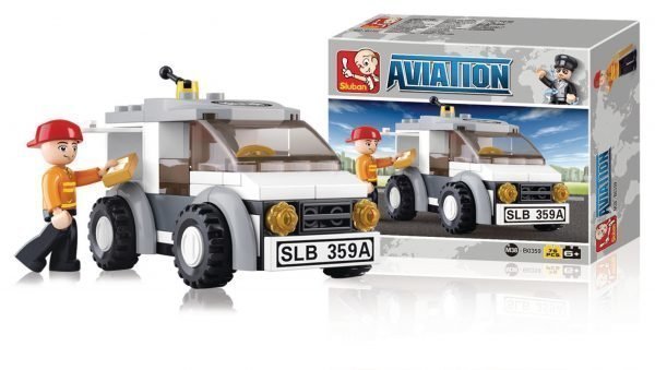 Sluban Delivery Van Sluban Aviation Sarjan Rakennuspalikat